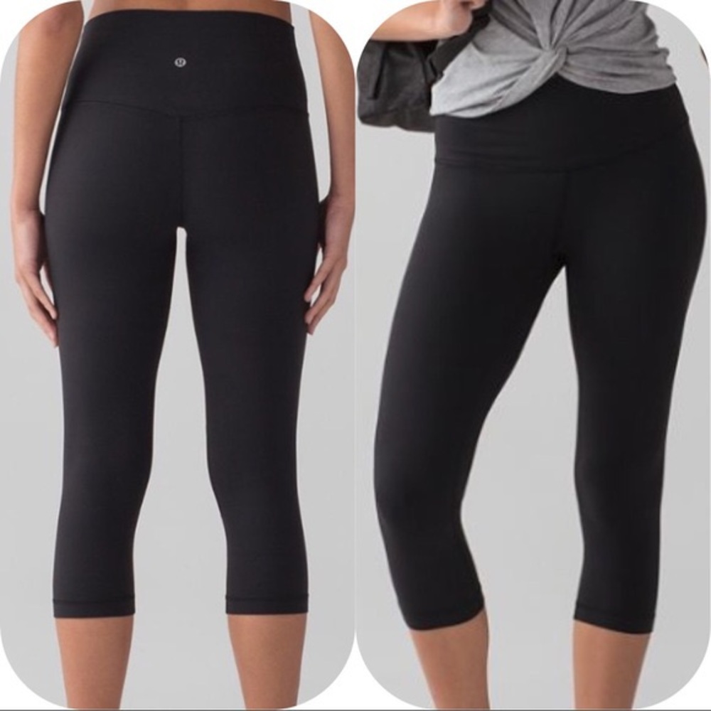 Lululemon Black Crops